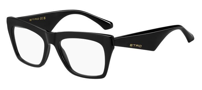 0716736972022 - Unisex Etro 0007 807 Rahmen von BRILLEN Acetat Schwarz  Hocken