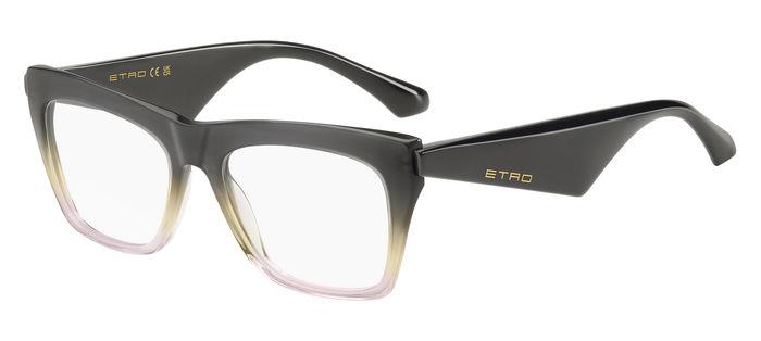 0716736972046 - Unisex Etro 0007 xyo Rahmen von BRILLEN Acetat Grau  Quadratisch