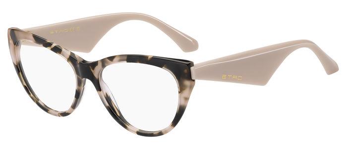 0716736972077 - Frau Etro 0008 HT8 Rahmen von BRILLEN Acetat Havanna  Katzenauge