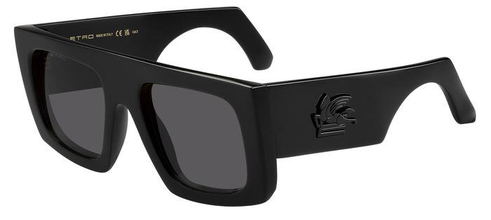 0716736972541 - Unisex ETROSCREEN 807 IR Gläser SONNENBRILLEN Plastik Schwarz Grau Quadratisch Normal