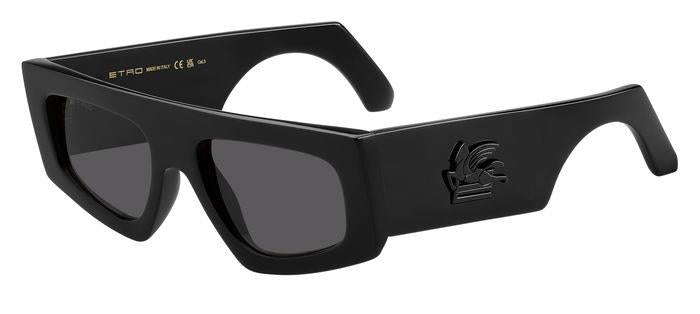 0716736972596 - Unisex Etro 0032 g s 807 ir Gläser SONNENBRILLEN Plastik Schwarz Grau Hocken Normal