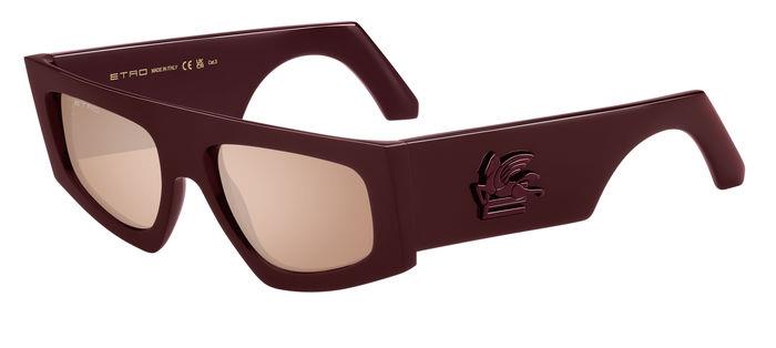 0716736972602 - Unisex 0032 G S LHF 2S Gläser SONNENBRILLEN Plastik Bordeaux Braun Quadratisch Gespiegelt Flash