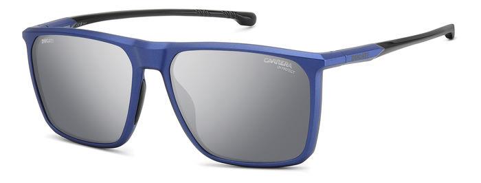 0716736973562 - Herren CARDUC 034 S TZQ T4 Gläser SONNENBRILLEN Polyamid Blau Silber Quadratisch  Gespiegelt