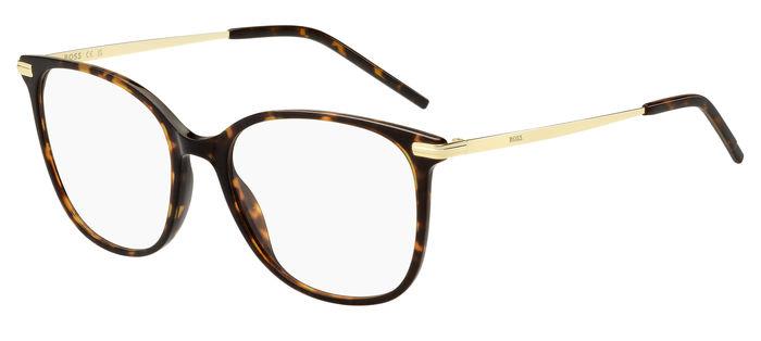 0716736976952 - Damen BOSS 1663 2IK Rahmen von BRILLEN Acetat Havanna  Quadratisch