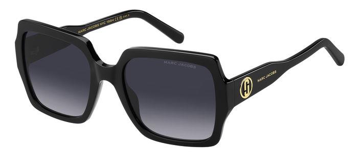 0716736977522 - Damen MARC 731 S 807 9O Gläser SONNENBRILLEN Acetat Schwarz Grau Quadratisch  Schattiert