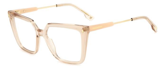 0716736977997 - Damen D2 0136 35J Rahmen von BRILLEN Acetat Rosa  Quadratisch