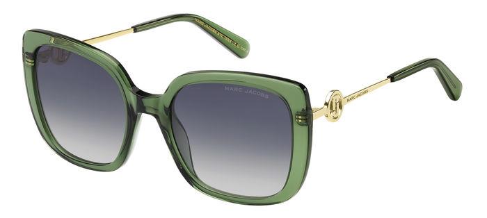 0716736978437 - Damen MARC 727 S 1ED GB Gläser SONNENBRILLEN Acetat Grün Multicolor Quadratisch  Schattiert