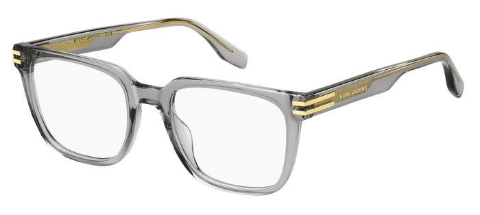 0716736980423 - Herren Marc 754 KB7 Rahmen von BRILLEN Acetat Grau  Quadratisch