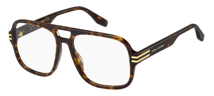 0716736980430 - Herren MARC 755 086 Rahmen von BRILLEN Acetat Havanna  Quadratisch