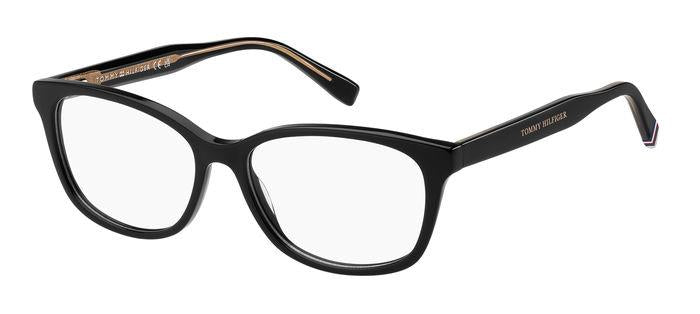 0716736981413 - Damen TH 2108 807 Rahmen von BRILLEN Acetat Schwarz  Quadratisch