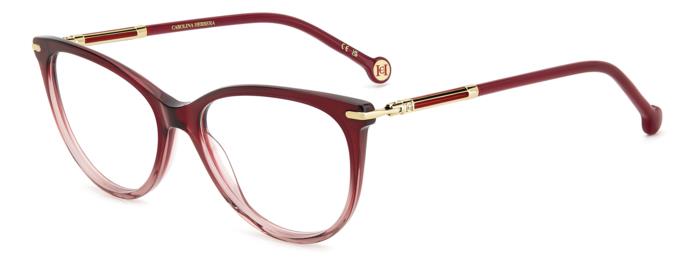 0716736984544 - Damen IHR 0231 2OO Rahmen von BRILLEN Acetat Rot  Cat Eye