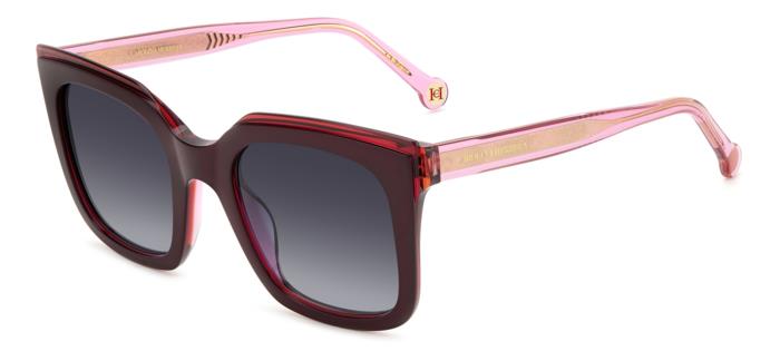 0716736984636 - Damen HER 0249 G S 0T5 9O Gläser SONNENBRILLEN Acetat Bordeaux Grau Quadratisch  Schattiert