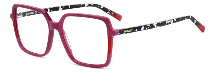 0716736985459 - Damen MIS 0176 FQT Rahmen von BRILLEN Acetat Fuchsie  Quadratisch