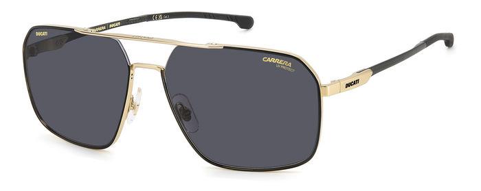 0716736986364 - Mann CARDUC 038 S RHL 2K Gläser SONNENBRILLEN Titan Schwarzes Gold Grau Pilot Anti -Reflex