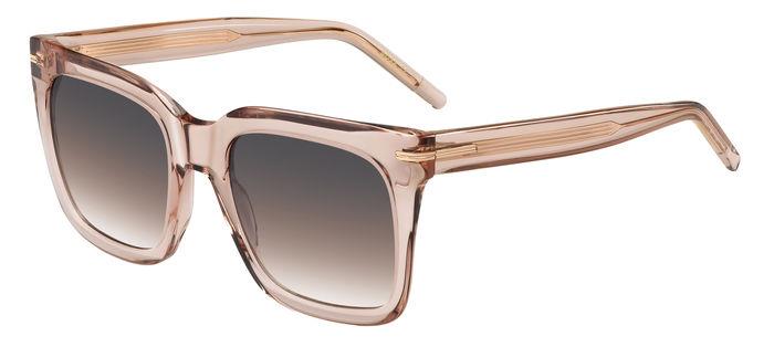 0716736987125 - Damen BOSS 1656 S 35J PR Gläser SONNENBRILLEN Acetat Rosa Multicolor Quadratisch Schattiert 0716736987125 - Damen BOSS 1656 S 35J PR Gläser SONNENBRILLEN Acetat Rosa Multicolor Quadratisch Schattiert