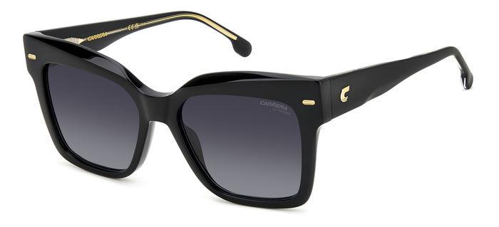 0716736987972 - Damen CARRERA 3037 S 807 9O Gläser SONNENBRILLEN Acetat Schwarz Grau Schmetterling Schattiert 0716736987972 - Damen CARRERA 3037 S 807 9O Gläser SONNENBRILLEN Acetat Schwarz Grau Schmetterling Schattiert