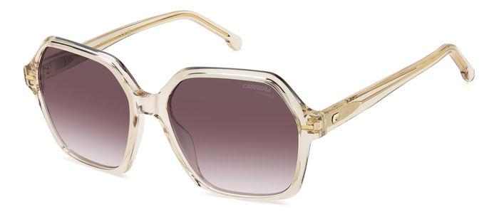 0716736988030 - Damen CARRERA 3026 S HAM 3X Gläser SONNENBRILLEN Acetat Sekt Multicolor Quadratisch Normal Gespiegelt