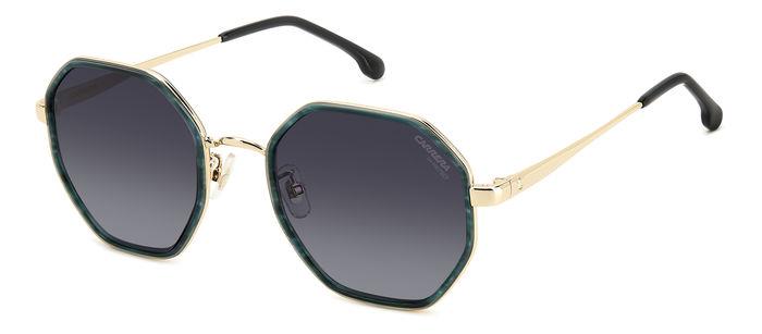 0716736988092 - Damen CARRERA 3029 S 6AK 9O Gläser SONNENBRILLEN Metall Grün Grau Geometrisch Schattiert 0716736988092 - Damen CARRERA 3029 S 6AK 9O Gläser SONNENBRILLEN Metall Grün Grau Geometrisch Schattiert