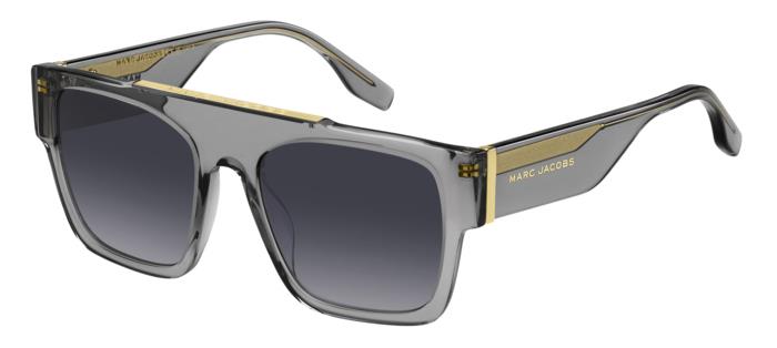 0716736988412 - Herren MARC 757 S KB7 9O Gläser SONNENBRILLEN Acetat Grau Grau Quadratisch  Schattiert