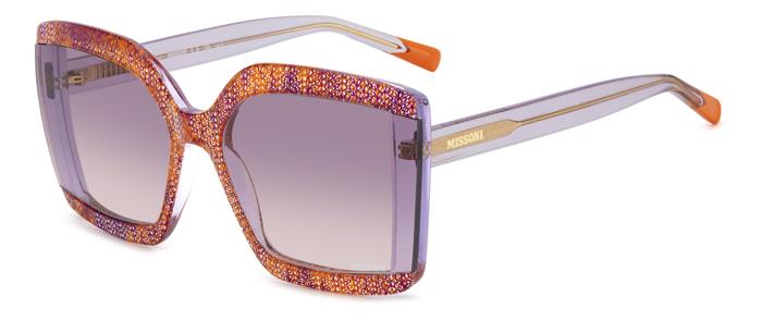 0716736989372 - Damen MIS 0186 S SDH 9R Gläser SONNENBRILLEN Acetat Fuchsie Rosa Quadratisch  Schattiert