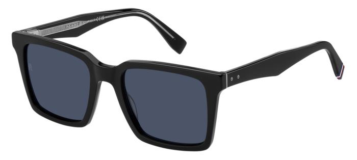 0716736989501 - Herren TH 2067 S 807 KU Gläser SONNENBRILLEN Biokrise Schwarz Blau Quadratisch