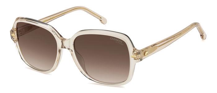 0716736991313 - Damen CARRERA 3028 S HAM HA Gläser SONNENBRILLEN Acetat Sekt Braun Quadratisch Normal Schattiert