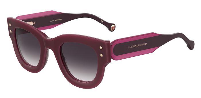 0716736992532 - Damen HER 0222 S QHO DG Gläser SONNENBRILLEN Biokrise Cyclamen Grau Quadratisch  Schattiert