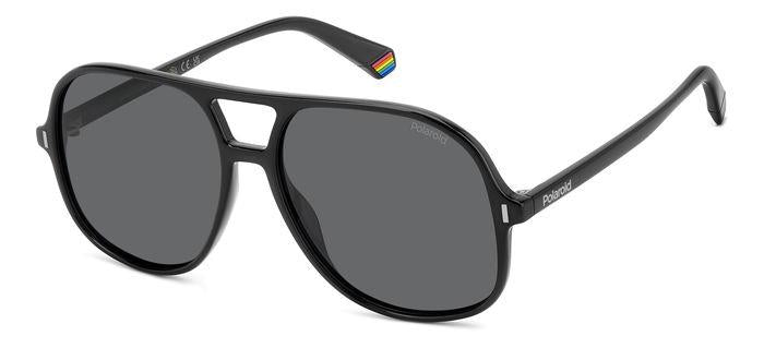 0716736993195 - Unisex PLD 6217 S 807 M9 Gläser SONNENBRILLEN Plastik Schwarz Grau Pilot Polarisiert