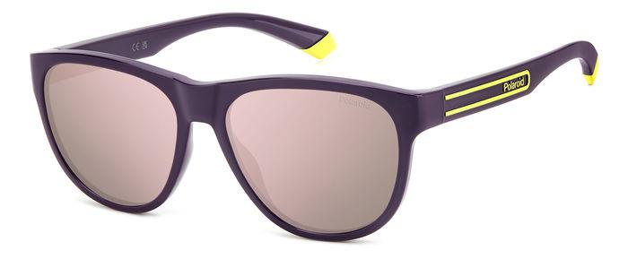 0716736993300 - Unisex PLD 2156 S B3V JQ Gläser SONNENBRILLEN Polycarbonat Violett Violett Schmetterling Polarisiert Mehrschicht