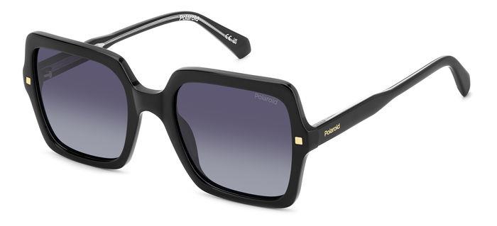 0716736993720 - Damen PLD 4165 S X 807 WJ Gläser SONNENBRILLEN Acetat Schwarz Grau Quadratisch Polarisiert Schattiert