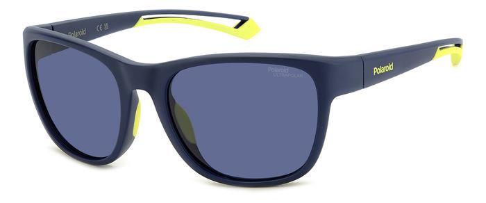 0716736994475 - Unisex PLD 7051 s fll 7i Gläser SONNENBRILLEN Polycarbonat Blau Blau Geometrisch Polarisiert