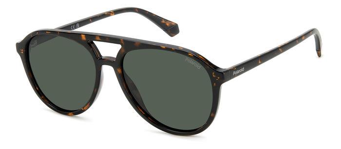 0716736995700 - Unisex PLD 4162 s 086 uc Gläser SONNENBRILLEN Polycarbonat Havanna Grün Pilot Polarisiert