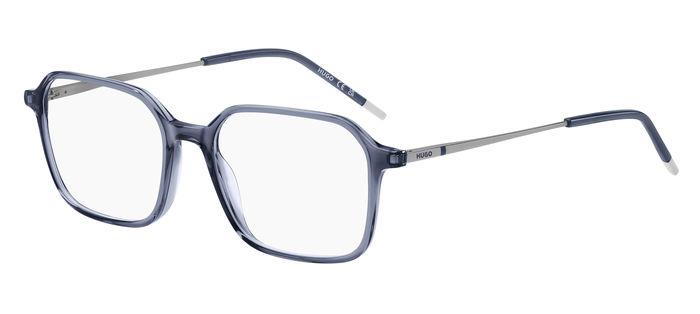 0716736996479 - Herren HG 1289 B88 Rahmen von BRILLEN Acetat Blau  Geometrisch