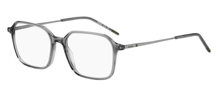 0716736996486 - Herren HG 1289 D3X Rahmen von BRILLEN Acetat Grau  Geometrisch