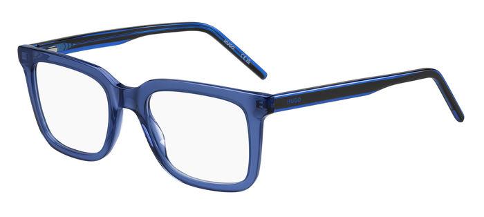 0716736996844 - Herren HG 1300 D51 Rahmen von BRILLEN Acetat Blau  Quadratisch