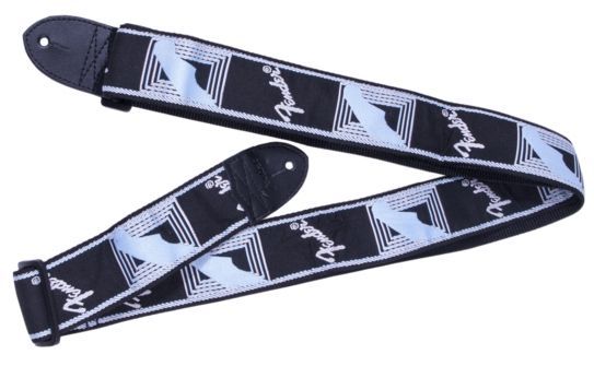 0717669445997 - - Monogrammed Strap Black Light Grey Blue