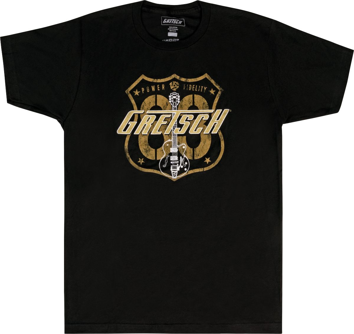 0717669641009 - GRETSCH® ROUTE 83 T-SHIRT Größe L