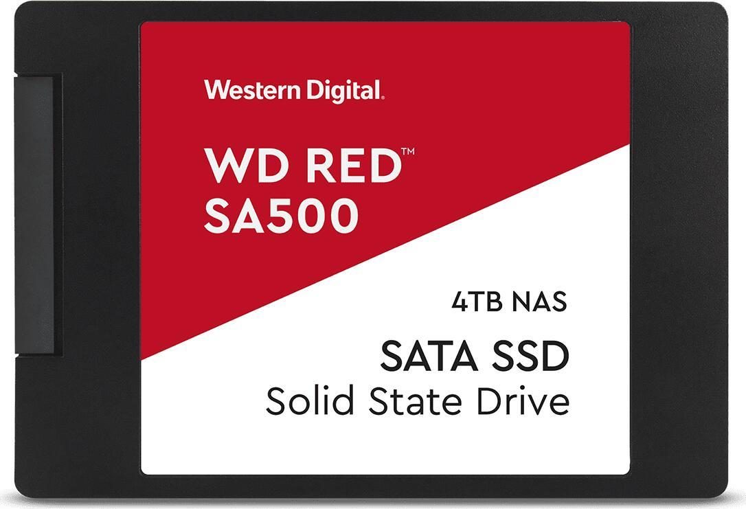 0718037872377 - WD Red™ SA500 4 TB Interne SATA SSD 635 cm (25 Zoll) SATA 6 Gb s WDS400T1R0A