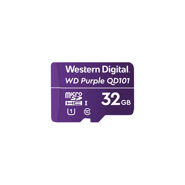 0718037874890 - Speicherkarte Purple SC QD101 microSDHC WDD032G1P0C 32 GB 0718037874890 Western Digital