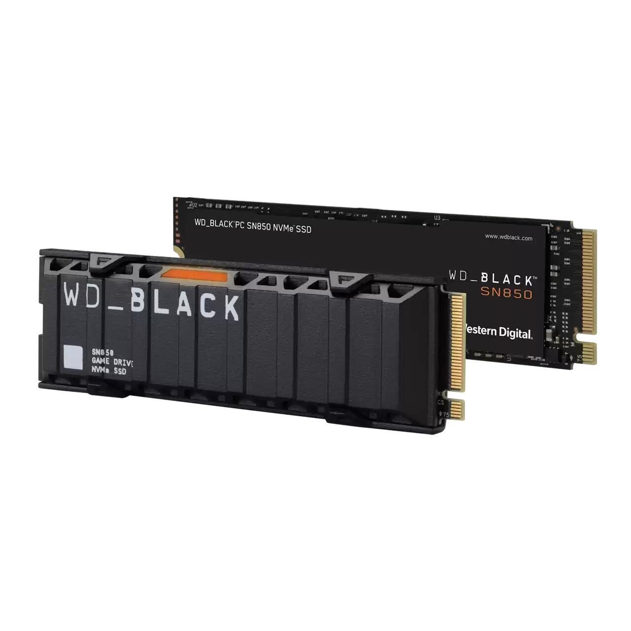 0718037875965 - WD Black SN850 NVMe SSD WDS200T1XHE - SSD - 2 TB - intern - M2 2280 - PCI Express 40 x4 (NVMe)