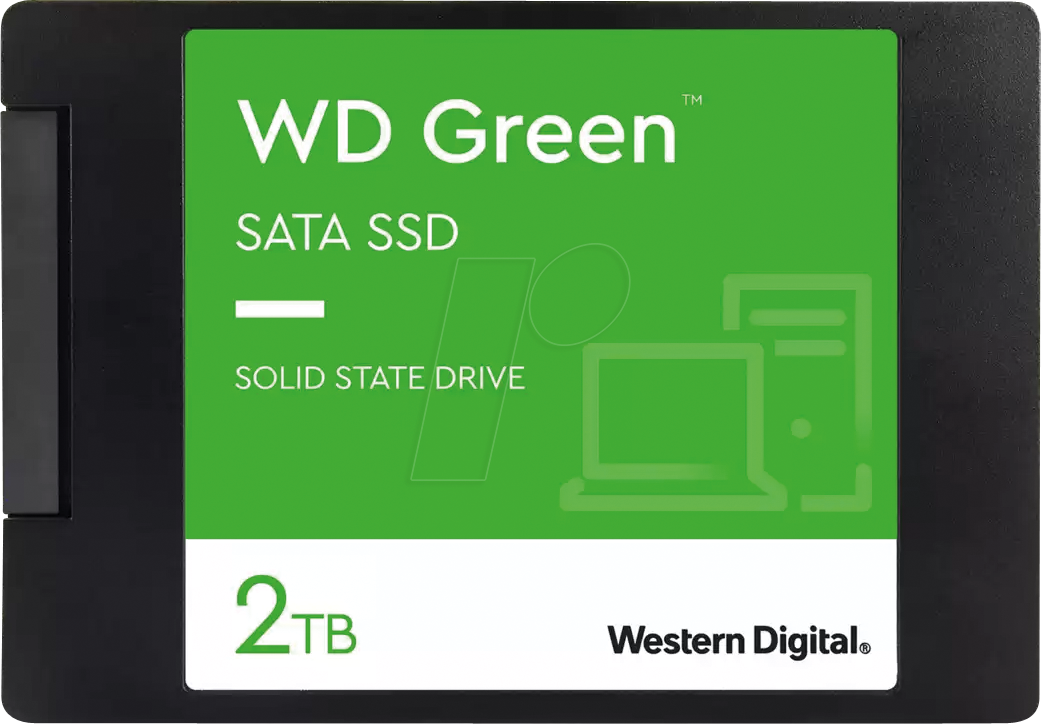 0718037877747 - WD Green 3D NAND SATA SSD 2 TB 25 zoll