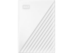 0718037880976 - WD externe HDD-Festplatte My Passport™ White Edition Festplatten Gr 5 TB schwarz (schwarz weiß)