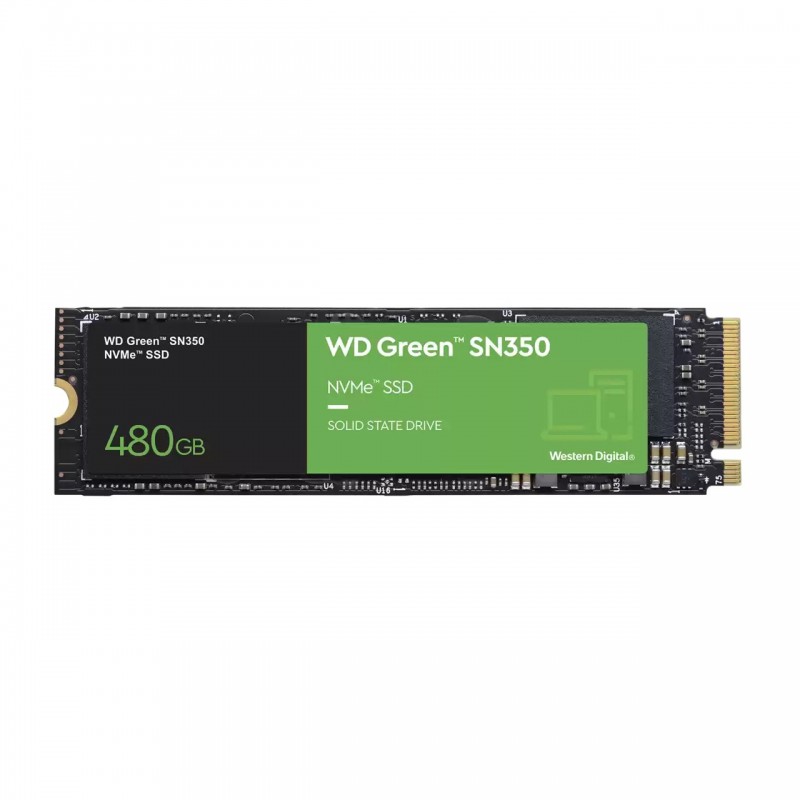 0718037882406 - SSD WD Green M2 2280 480GB NVMe SN350 intern WDS480G2G0C