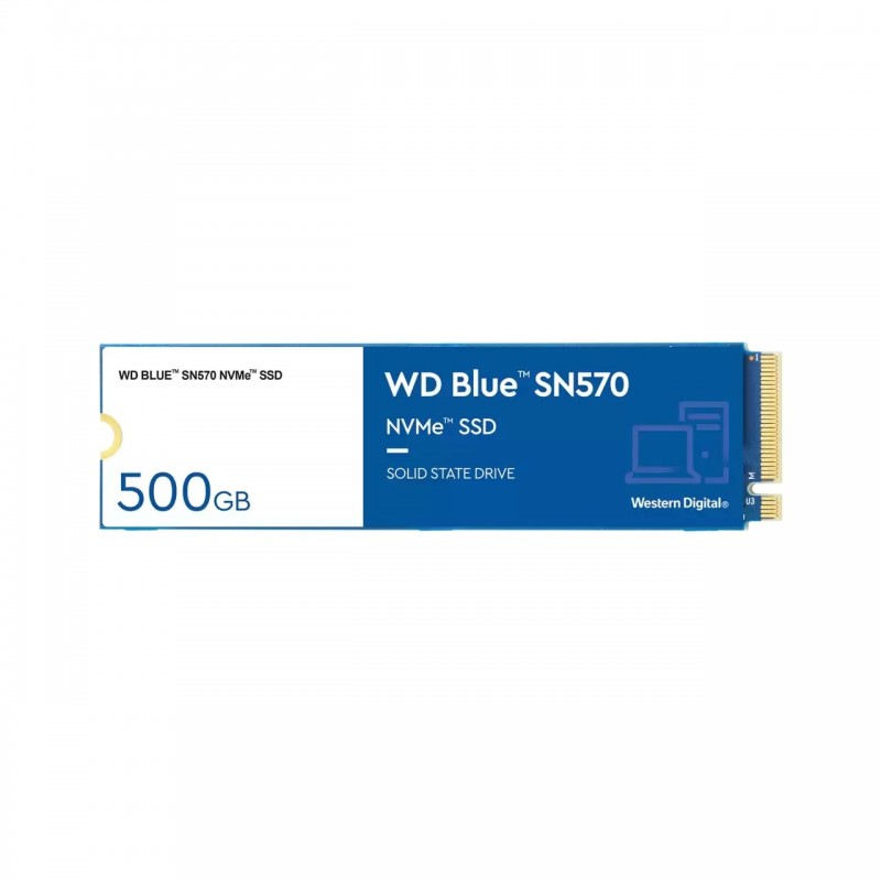 0718037883878 - SSD WD Blue M2 2280 500GB NVMe SN570 intern WDS500G3B0C