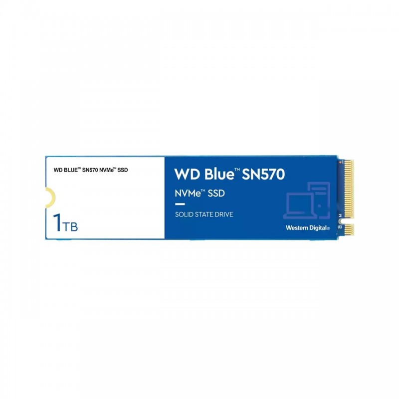 0718037883885 - Blue™ SN570 1 TB Interne M2 PCIe NVMe SSD 2280 M2 NVMe PCIe 30 x4 Retail WDS100T3B0C