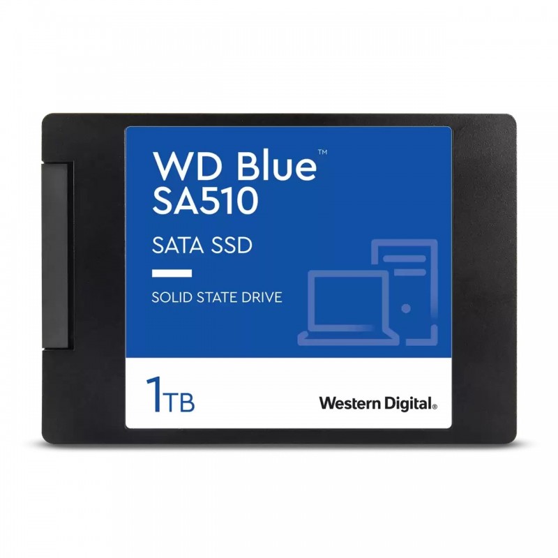 0718037884653 - Blue™ SA510 1 TB Interne SATA SSD 635 cm (25 Zoll) SATA 6 Gb s Retail WDS100T3B0A