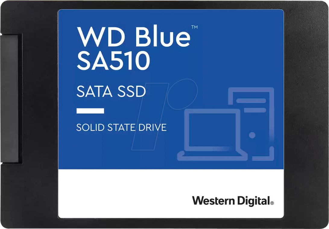 0718037884660 - Blue™ SA510 2 TB Interne SATA SSD 635 cm (25 Zoll) SATA 6 Gb s Retail WDS200T3B0A