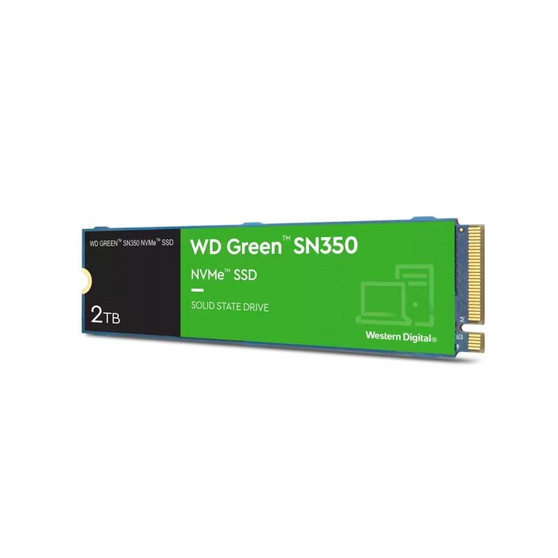 0718037886022 - SSD WD Green M2 2280 2TB NVMe SN350 intern WDS200T3G0C