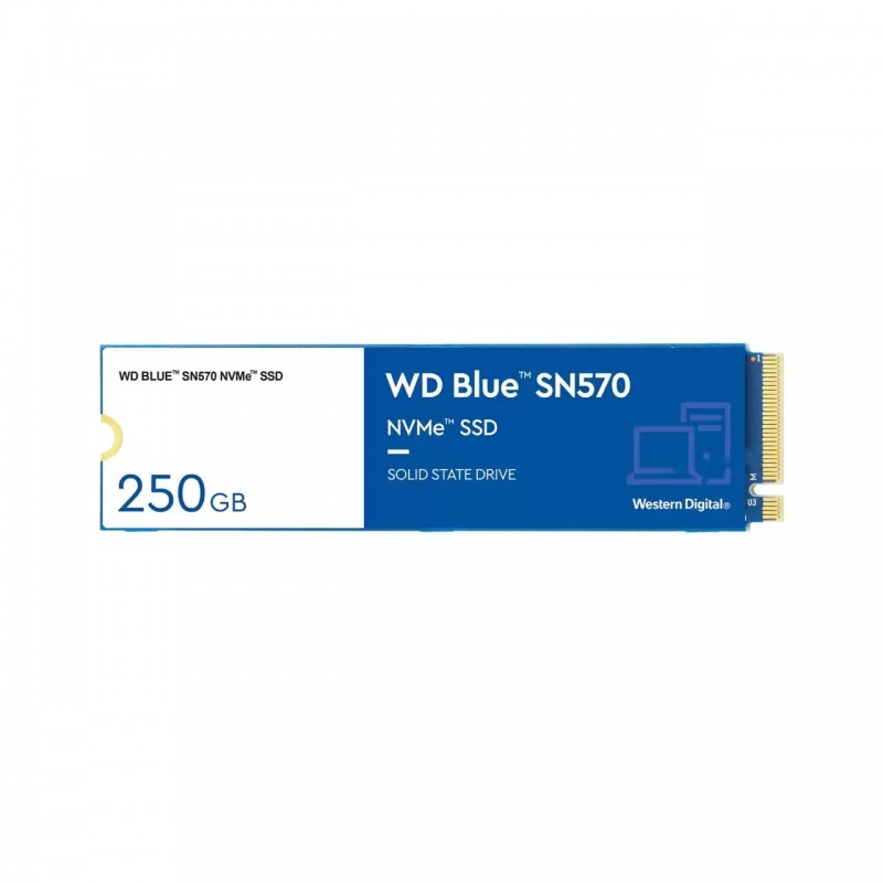 0718037887234 - SSD WD Blue M2 2280 250Gb NVMe SN570 intern WDS250G3B0C