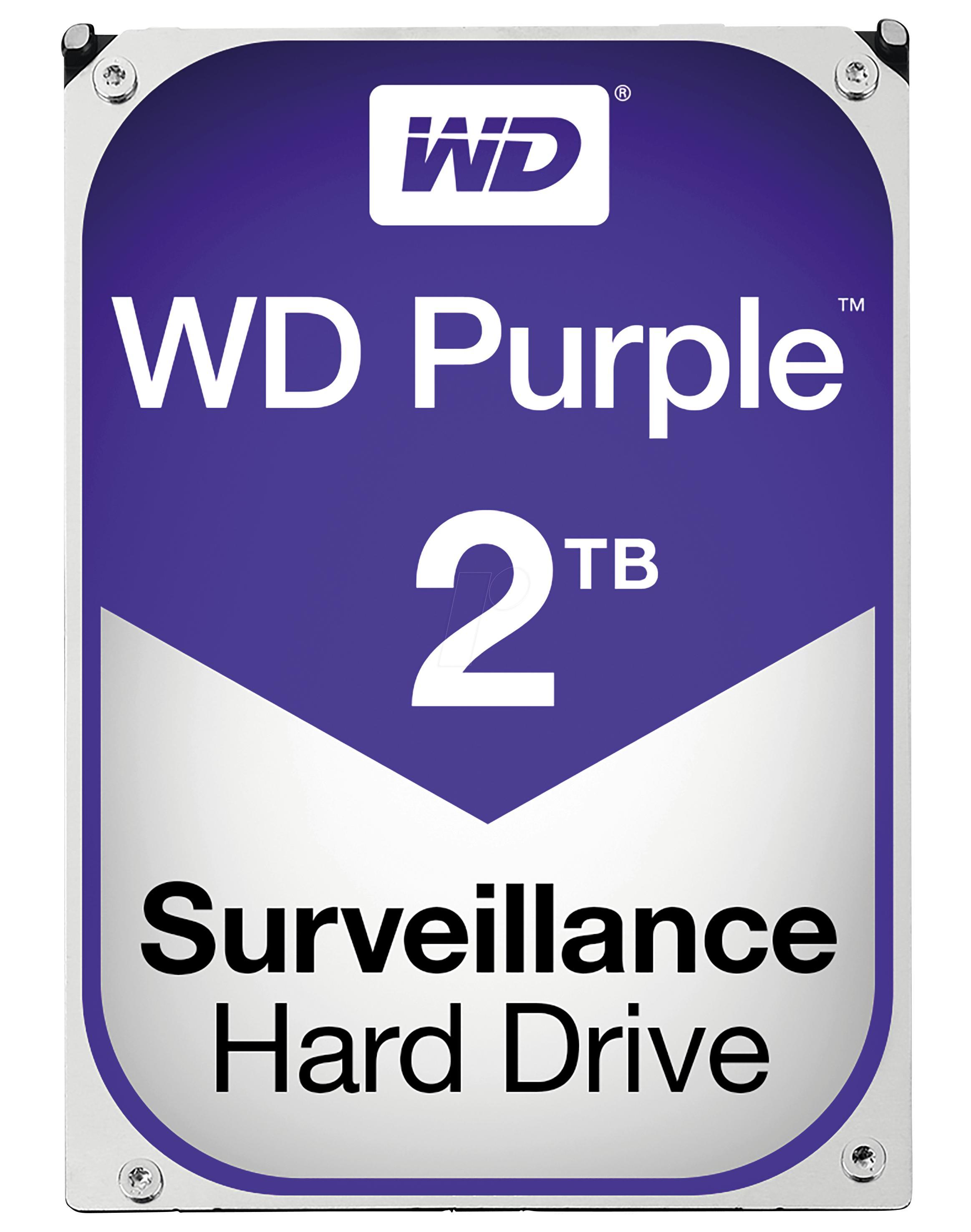 0718037887975 - Purple WD22PURZ WD22PURZ - Festplatten - 2TB - 35 - 7200 rpm - SATA-600 - 256MB cache